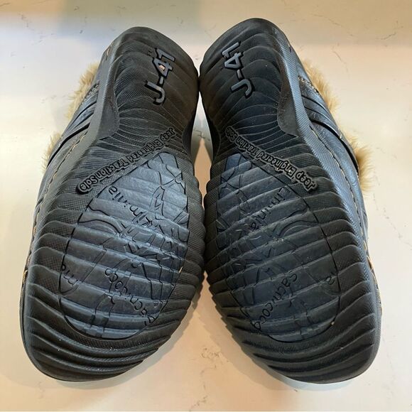 Jeep J41 Slip on Vegan Leather Fur Lined Shoes Like Shearling Women's size 9 - Picture 5 of 10